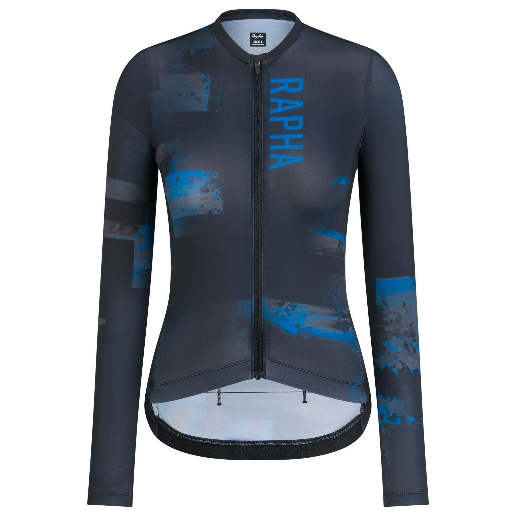 Women's Pro Team Long Sleeve Lightweight Jersey - Print Pack White Alyssum / Mykonos Blue