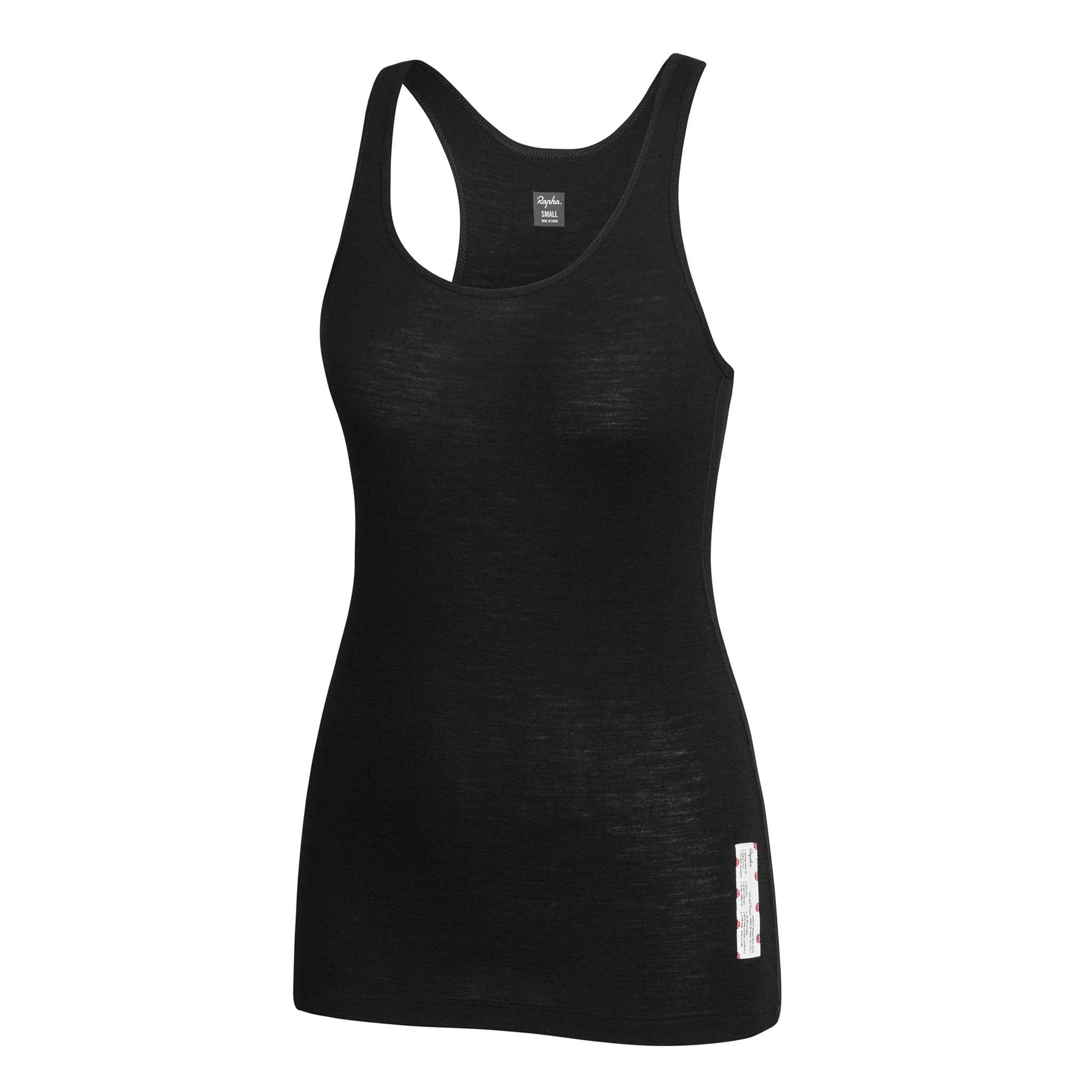 Women's Merino Base Layer - Sleeveless Black