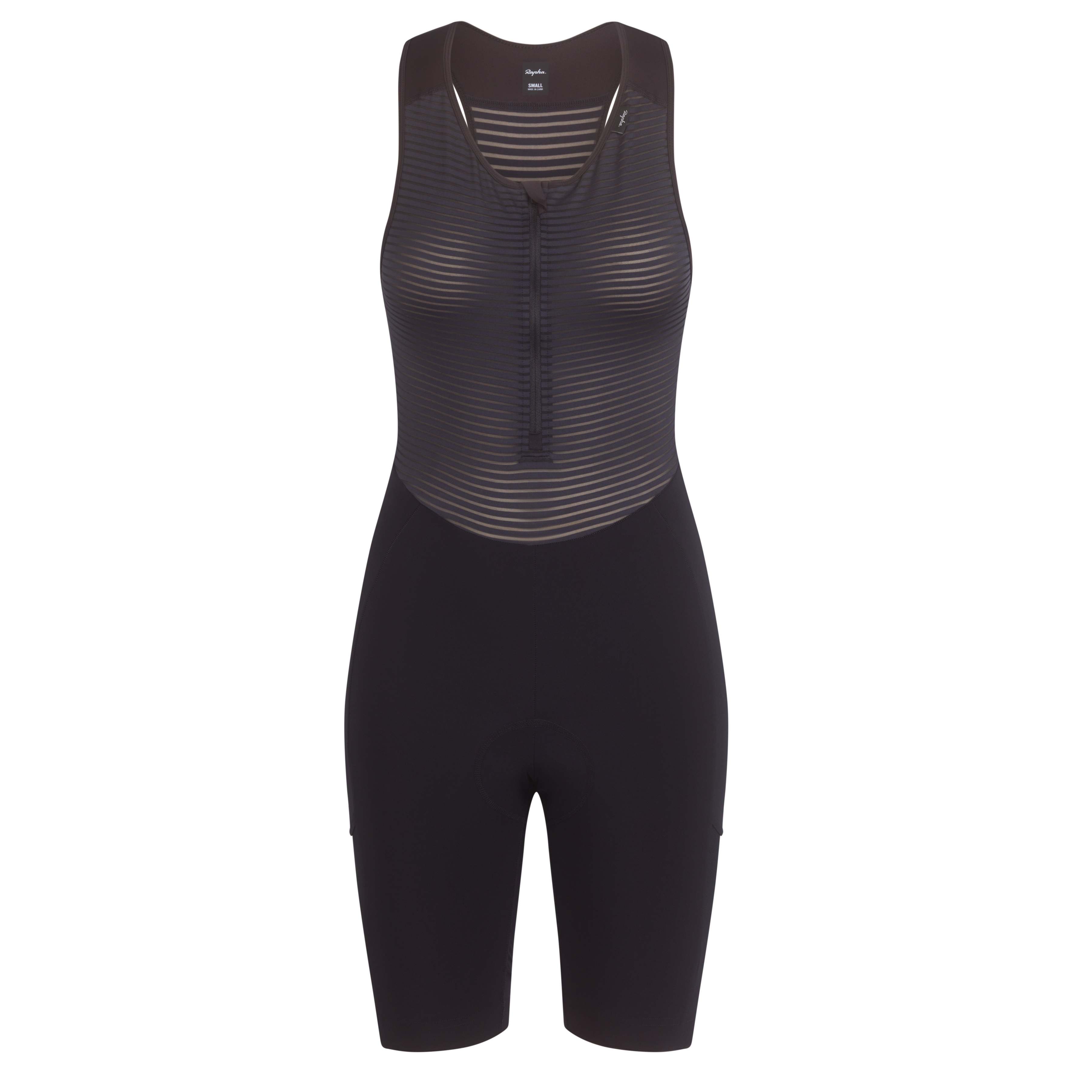 Women's Cargo Bib Shorts Black/Grey