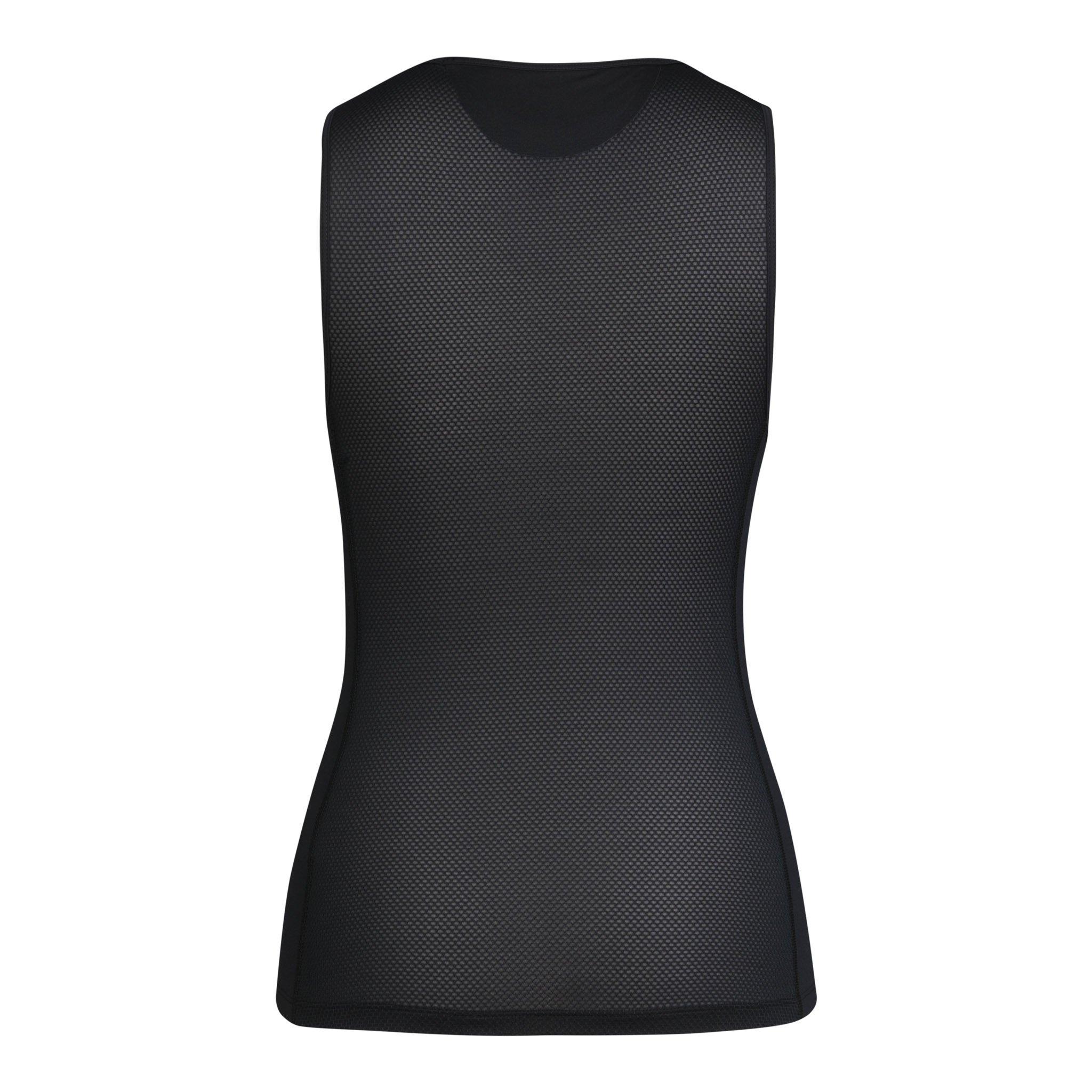 Women's Pro Team Mesh Base Layer - Sleeveless Black