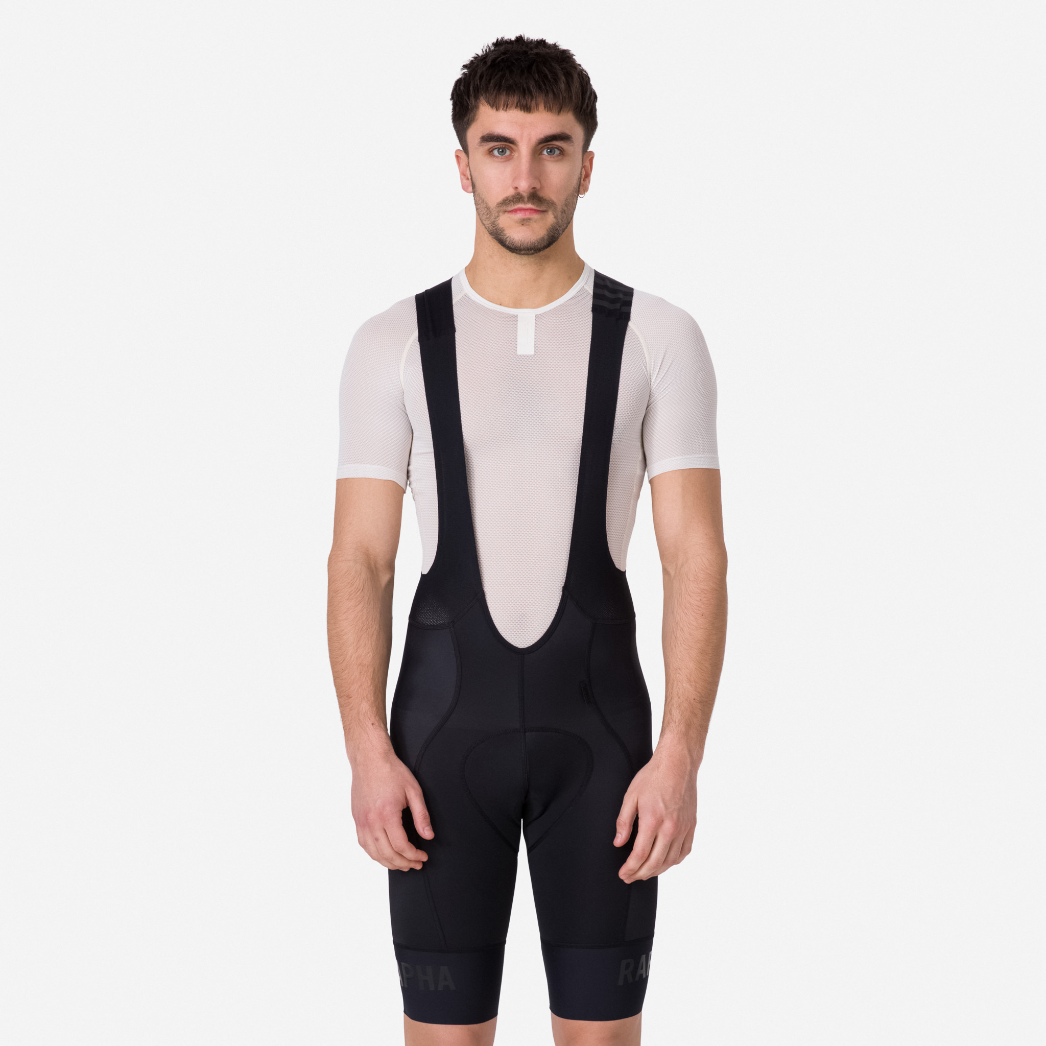 Men's Pro Team Bib Shorts II - Long Black/Black