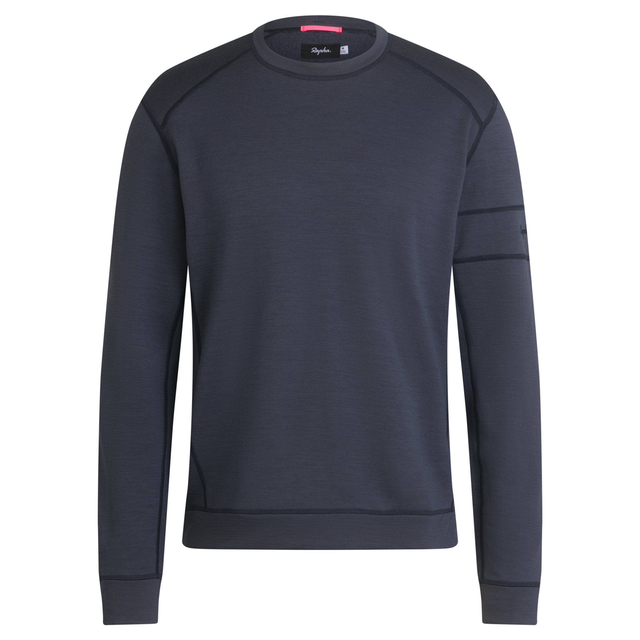 Men's Merino Sweatshirt Black/Dark Navy