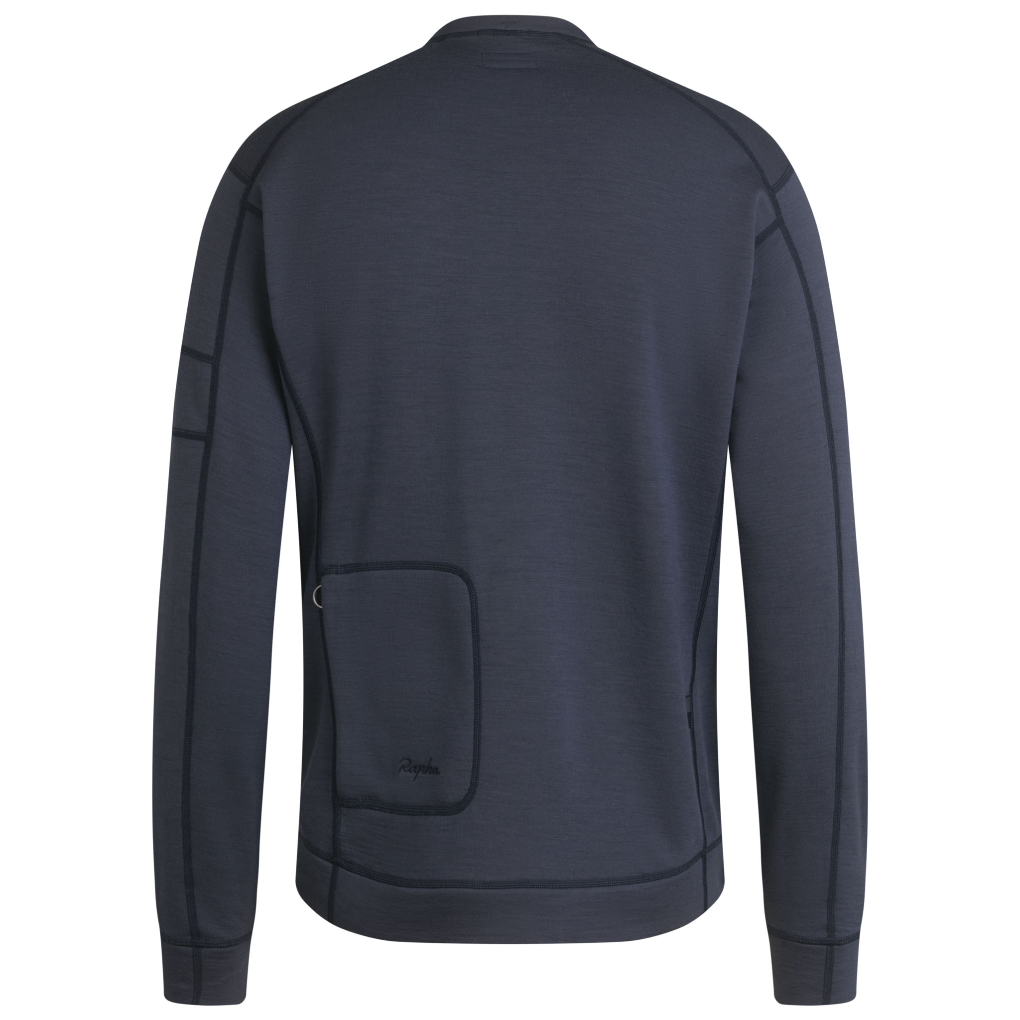 Men's Merino Sweatshirt Black/Dark Navy