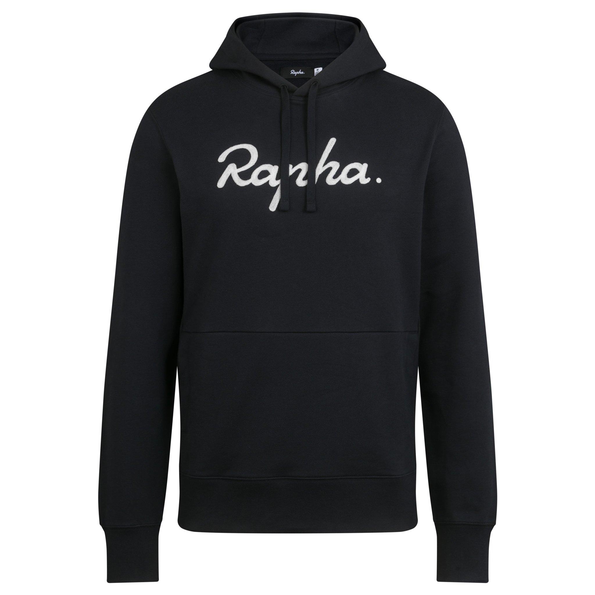 Men's Logo Pullover Hoodie Black/White