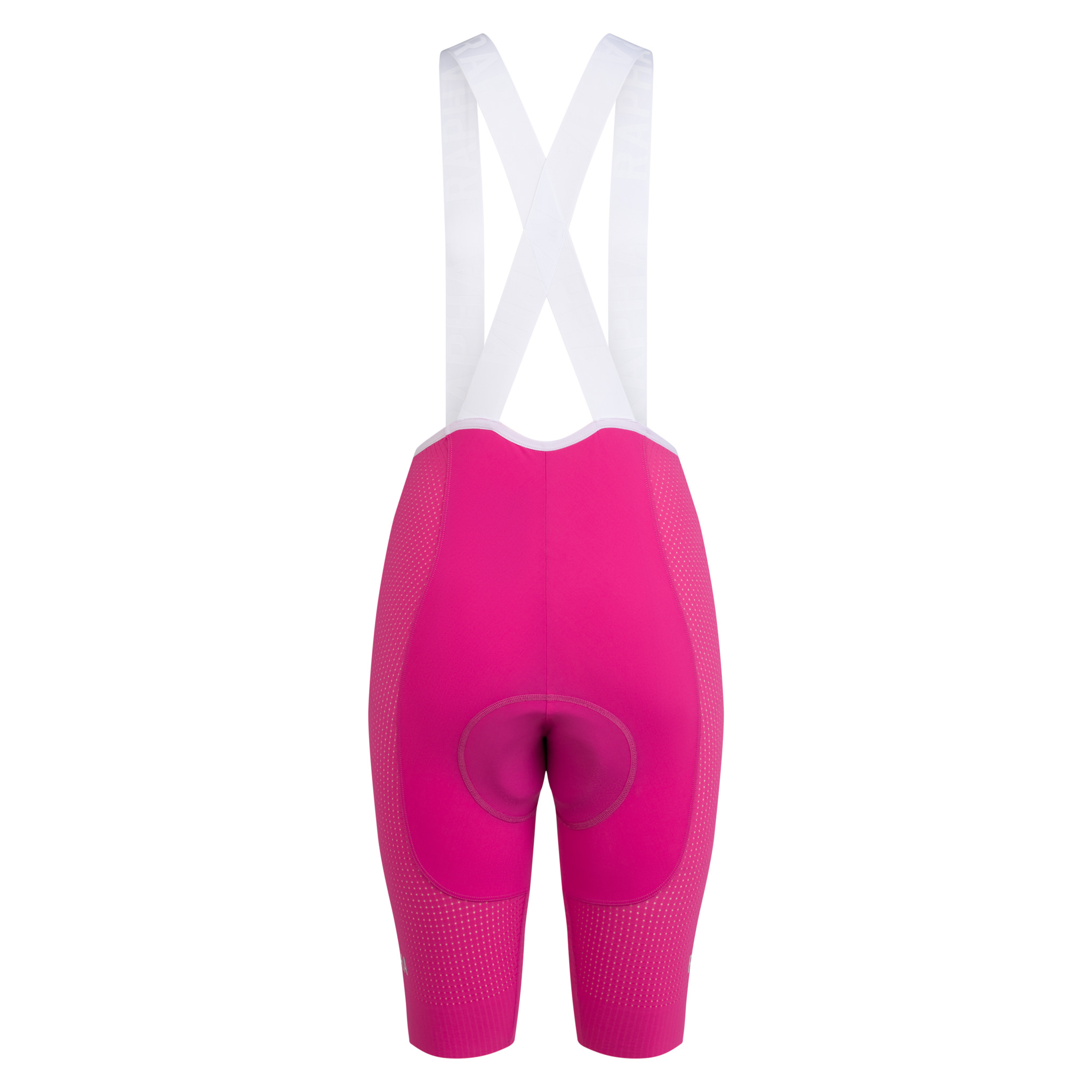 Women's Pro Team Ghost Bib Shorts - Long Rose Violet/White